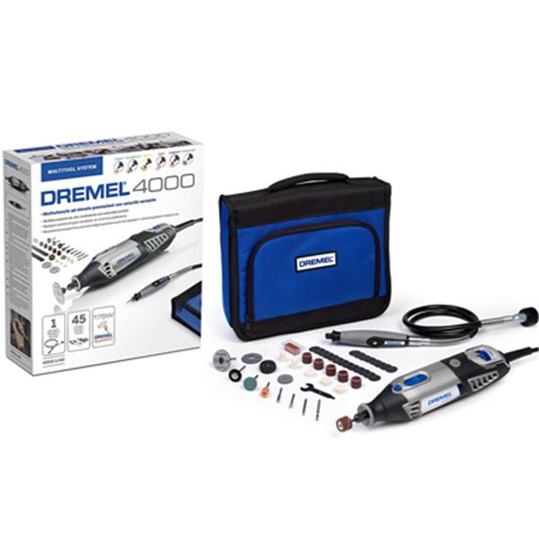 Dremel 4000 JC Eix Flexible + 45 Accessoris