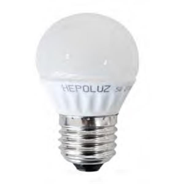 Hepoluz Lampara Esferica Led E27 7W 3000ºK