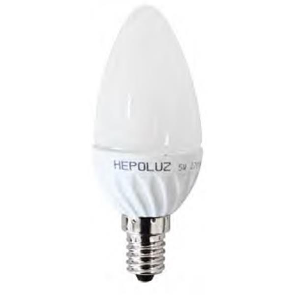 Hepoluz Lampara Vela Led E14 7W 3000ºK