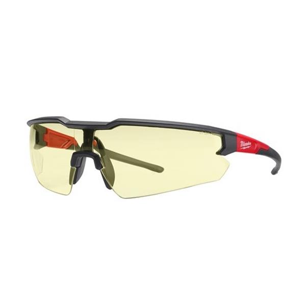 Gafas De Seguridad Antivaho y Antirasguños Amarillas Milwaukee