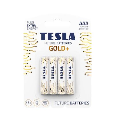 Pilas Tesla AAA GOLD+ LR03 4 Unidades