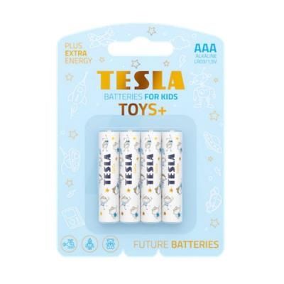 Pilas Tesla AAA TOYS+ Boy LR03 4 Unidades