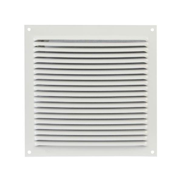 Rejilla Ventilación Blanca 150x150mm Con Mosquitera