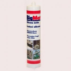 Silicona Acida Blanca 280ml Bigmat