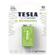 Pila Recargable Tesla 9V GREEN+ HR9V 1 Unidad